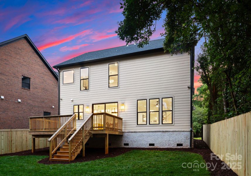 Front exterior of a new home in , Charlotte, NC, highlighting curb appeal (Image 24). Front exterior of a new home in , Charlotte, NC, highlighting curb appeal (Image 24).