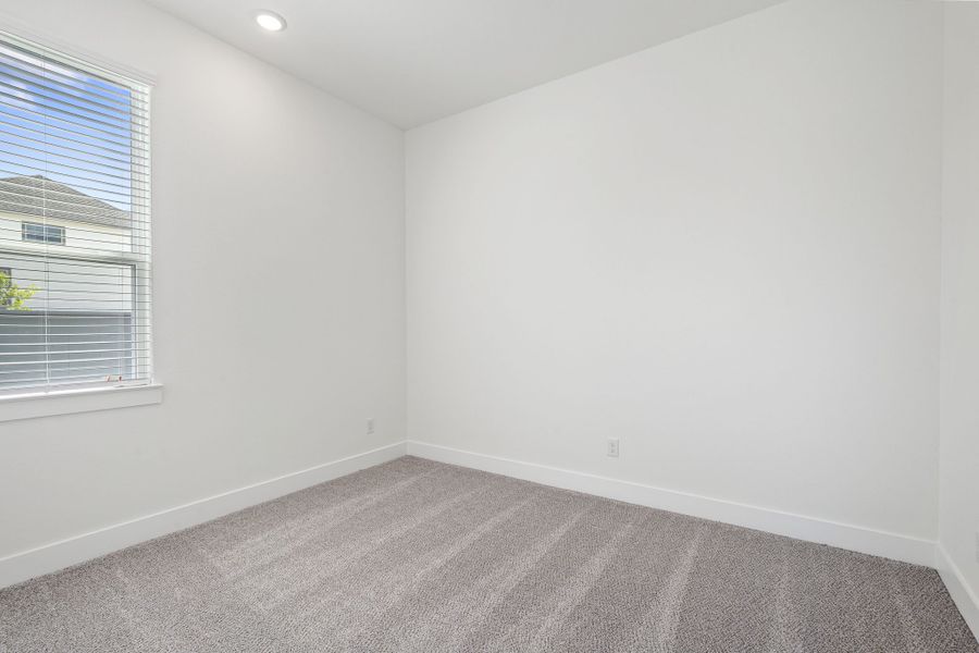 Representative unfurnished interior of a home built from the Malibu – 60′ Lot by Chesmar Homes in Fulshear Lakes, Fulshear (Image 14). Representative unfurnished interior of a home built from the Malibu – 60′ Lot by Chesmar Homes in Fulshear Lakes, Fulshear (Image 14).