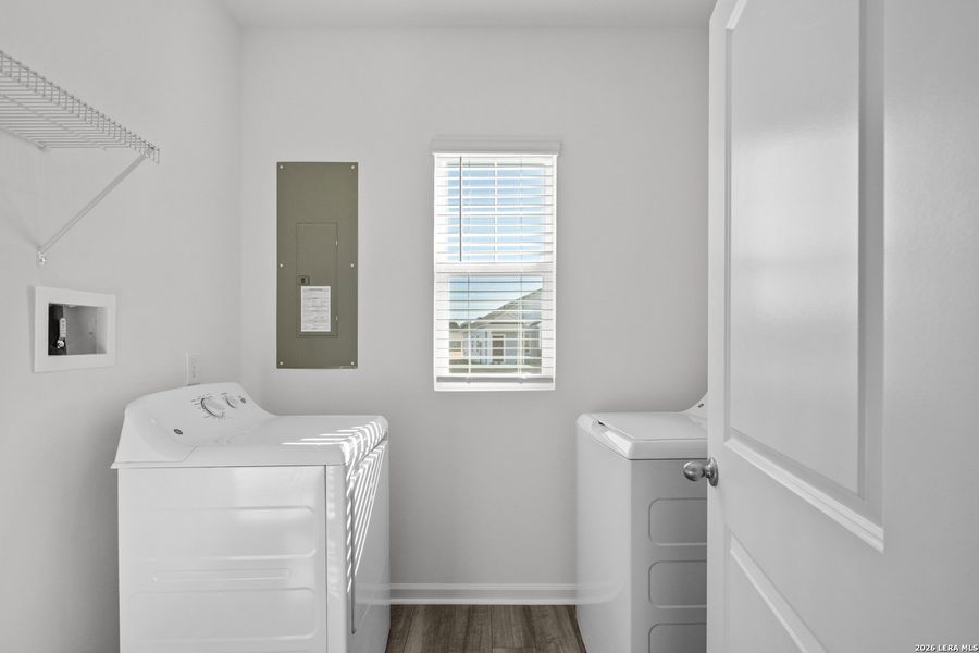 Furnished interior view inside a new home in Sutton Farms, San Antonio (Image 15).