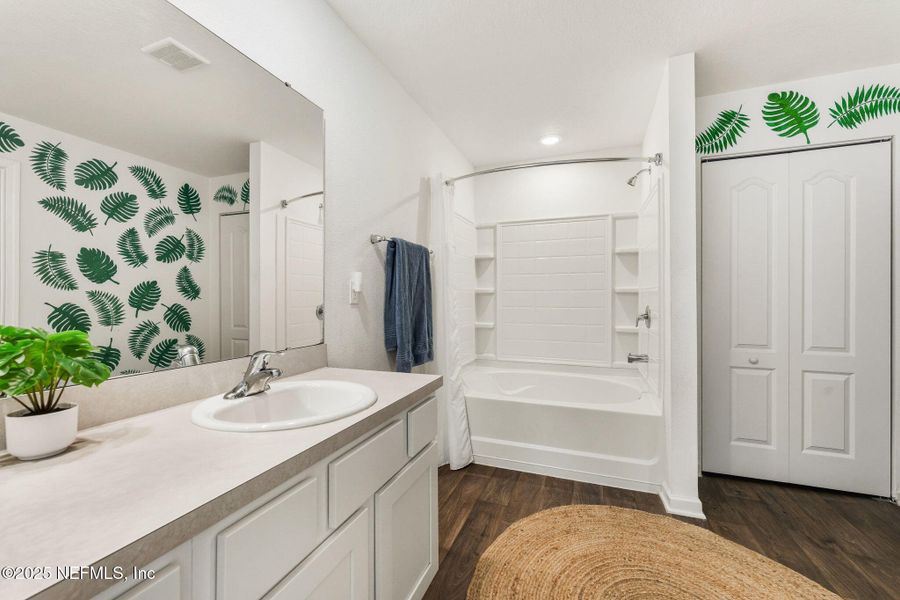 Furnished interior view inside a new home in Ravenswood Village, St. Augustine (Image 10).