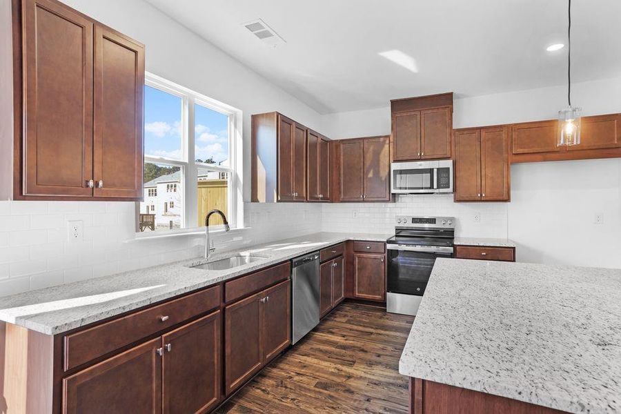 Furnished interior view inside a new home in Somerset at Veterans Memorial, Mableton (Image 10). Furnished interior view inside a new home in Somerset at Veterans Memorial, Mableton (Image 10).