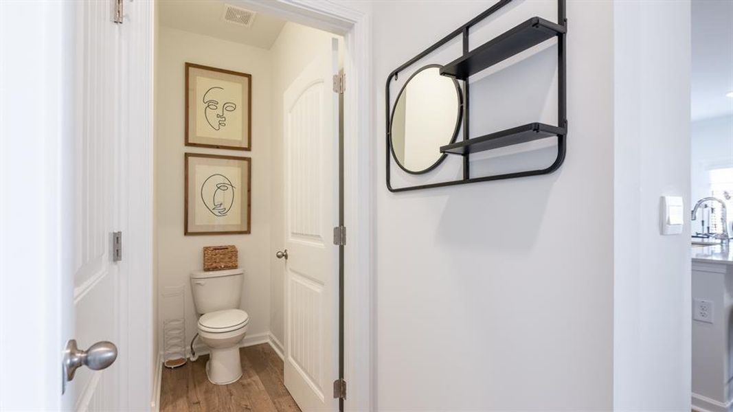Furnished interior view inside a new home in Barrett Cove, Marietta (Image 7).