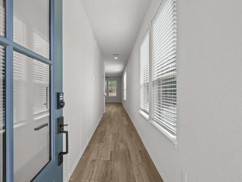Representative unfurnished interior of a home built from the The Florence B by Davidson Homes LLC in Cedar Heights, San Antonio (Image 12).