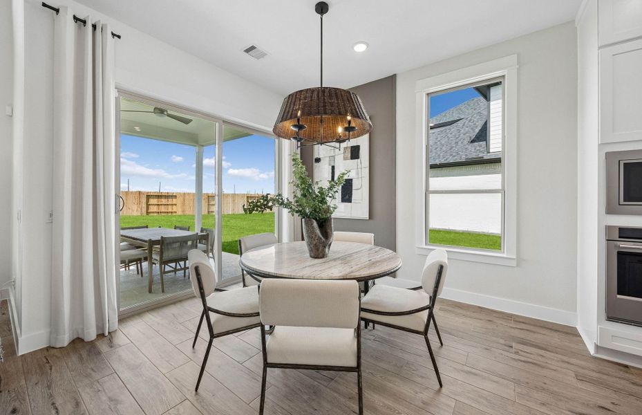 Representative furnished interior of a home built from the Hillsboro by Pulte Homes in Blue Creek Trails, Richmond (Image 5). Representative furnished interior of a home built from the Hillsboro by Pulte Homes in Blue Creek Trails, Richmond (Image 5).