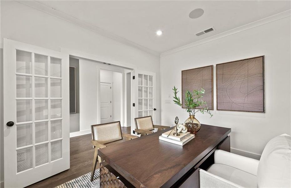 Furnished interior view inside a new home in , Villa Rica (Image 28). Furnished interior view inside a new home in , Villa Rica (Image 28).