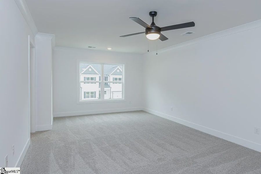 Representative unfurnished interior of a home built from the 1568 Townhome by Adams Homes in Parkstone Place Townhomes, Roebuck (Image 15). Representative unfurnished interior of a home built from the 1568 Townhome by Adams Homes in Parkstone Place Townhomes, Roebuck (Image 15).