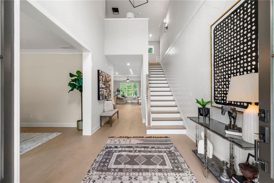 Furnished interior view inside a new home in , Canton (Image 14).