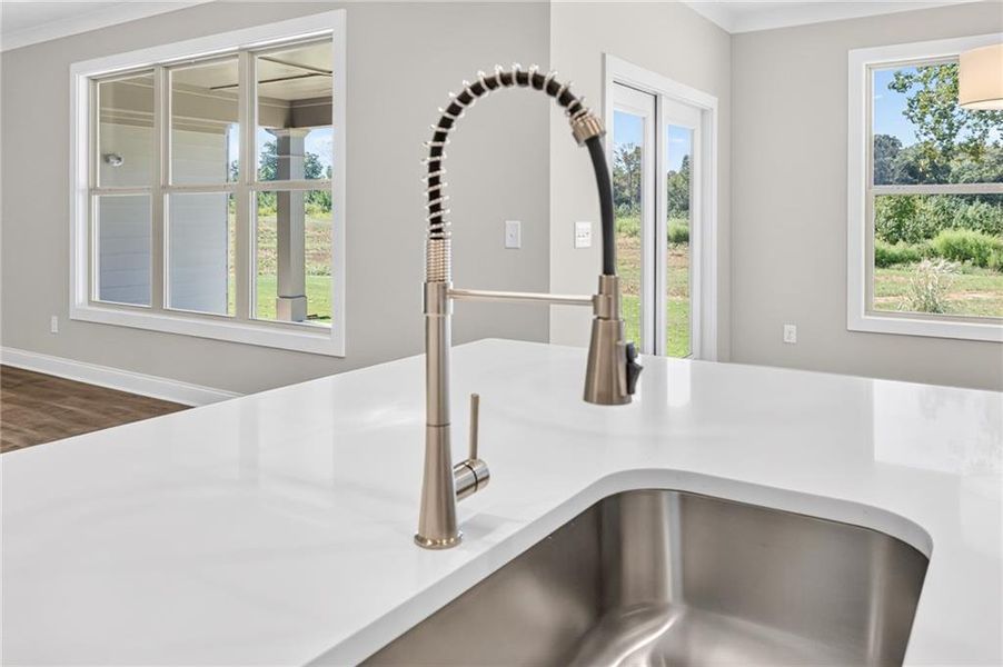 Close-up of interior finishes inside a home in , Jefferson (Image 33).