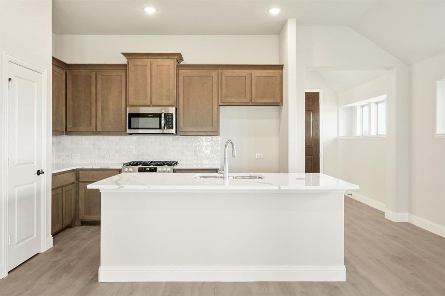 Furnished interior view inside a new home in Hunters Ridge, Crowley (Image 14). Furnished interior view inside a new home in Hunters Ridge, Crowley (Image 14).
