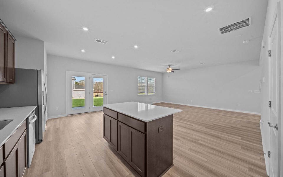 Furnished interior view inside a new home in Crestview, Spartanburg (Image 8). Furnished interior view inside a new home in Crestview, Spartanburg (Image 8).