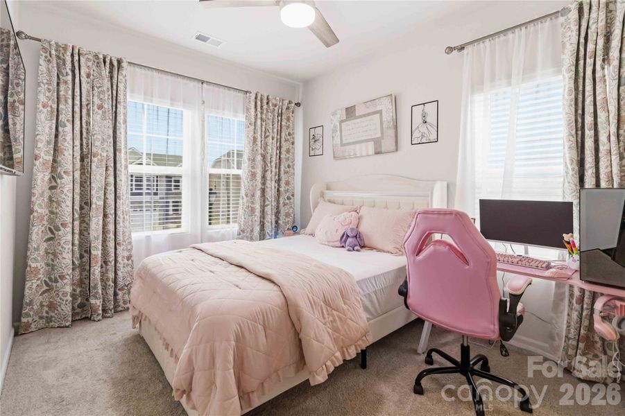 Furnished interior view inside a new home in McFarland Estates, York (Image 14).