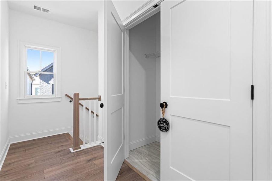 Spacious, unfurnished interior of a new home in Stillwood, Hapeville (Image 18). Spacious, unfurnished interior of a new home in Stillwood, Hapeville (Image 18).