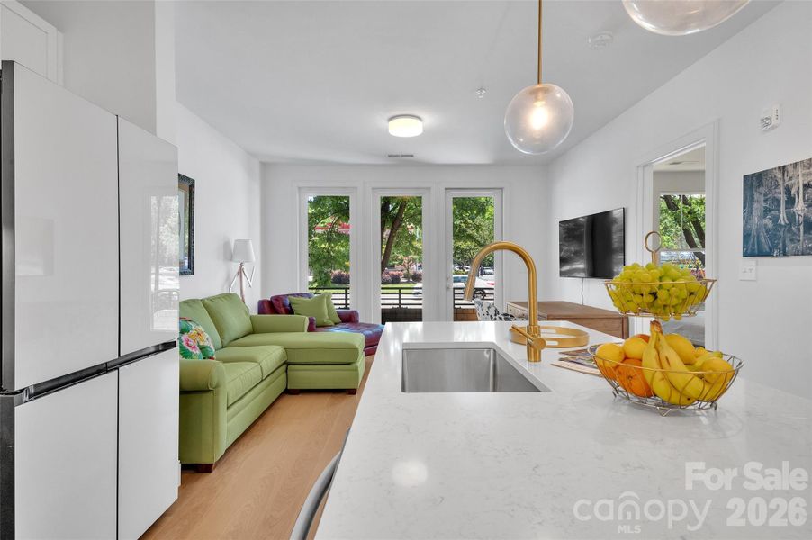 Furnished interior view inside a new home in , Charlotte (Image 3).