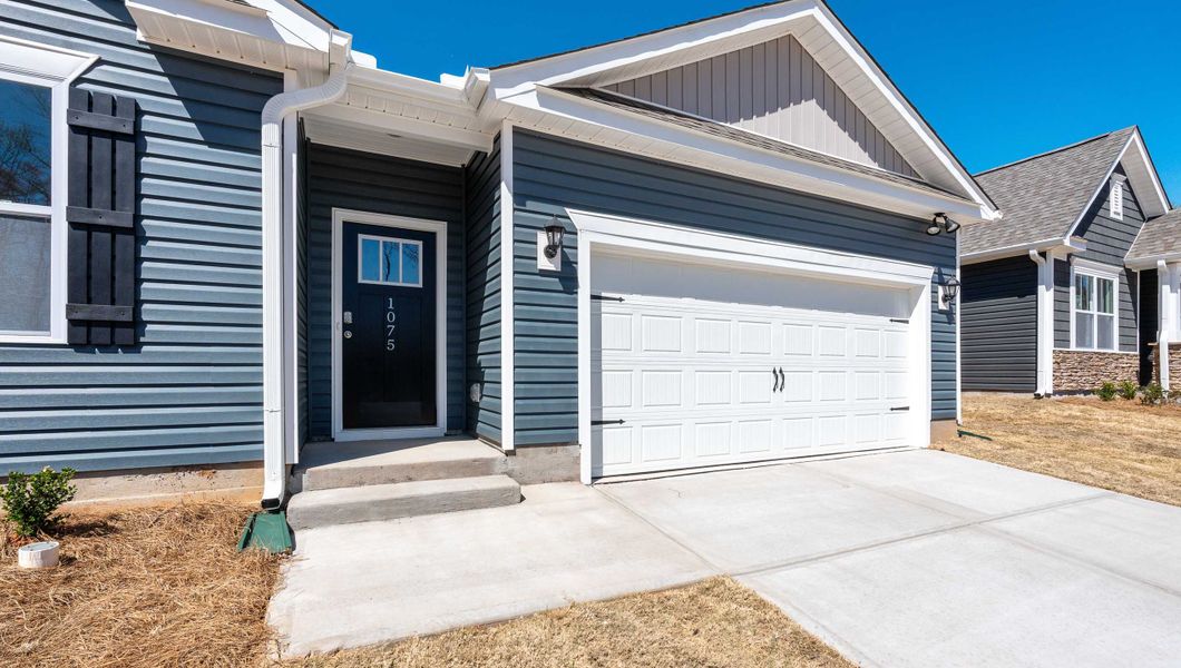 Exterior details and patio area of a home in Hunters Ridge, Woodruff (Image 2). Exterior details and patio area of a home in Hunters Ridge, Woodruff (Image 2).