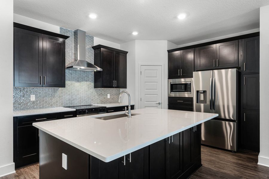 Furnished interior view inside a new home in Harvest at Ovation - Townhomes, Winter Garden (Image 6).
