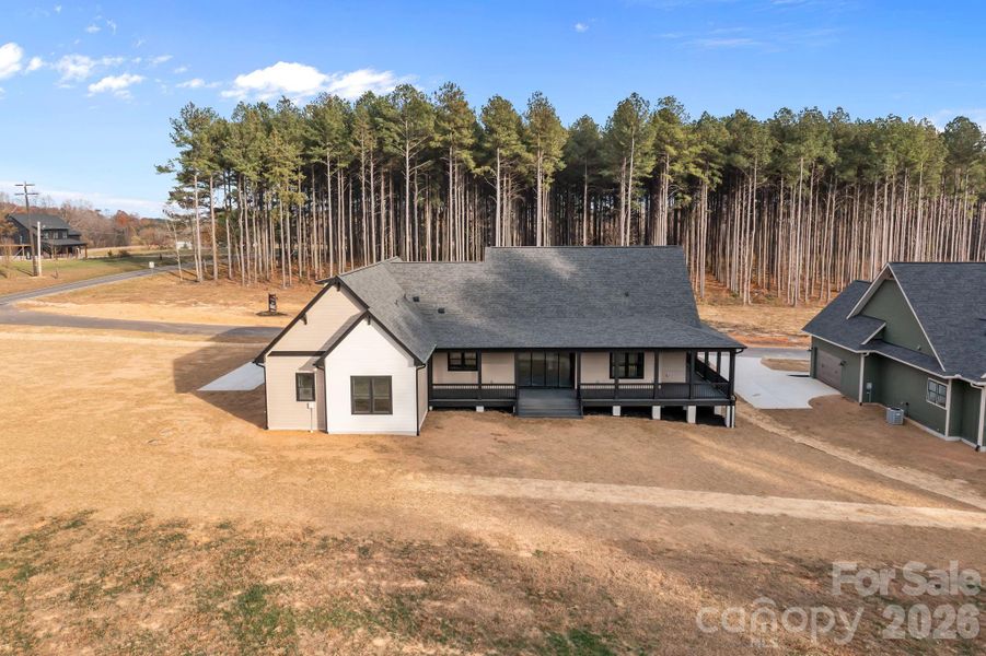 Exterior details and patio area of a home in , Statesville (Image 4).