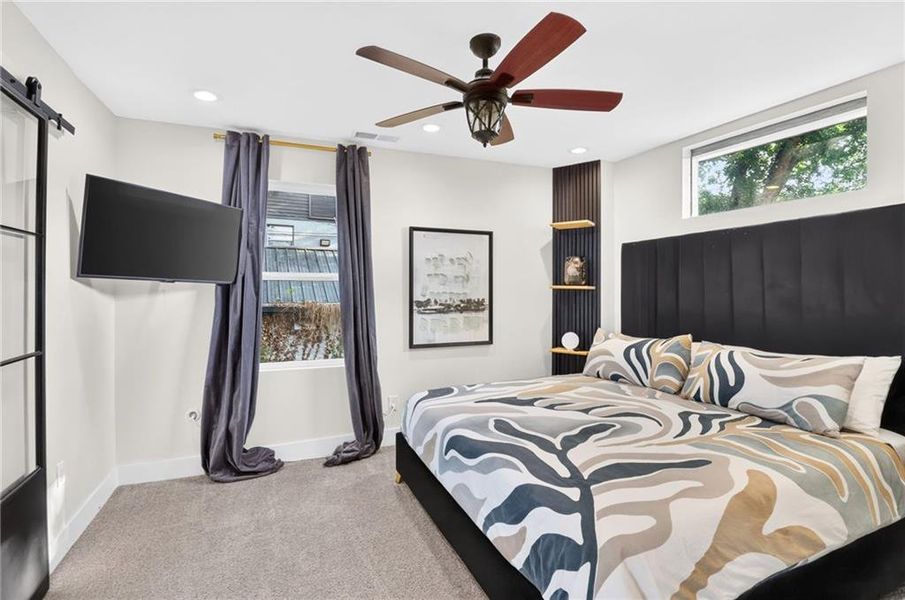 Furnished interior view inside a new home in , Atlanta (Image 29).