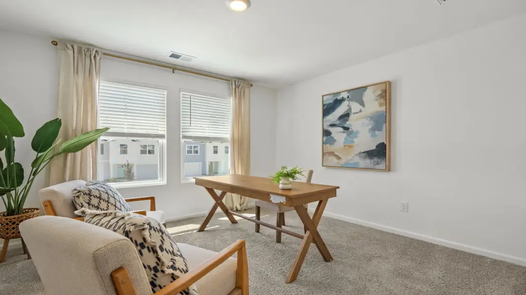 Furnished interior view inside a new home in McKenzie Gardens, Brunswick (Image 20).