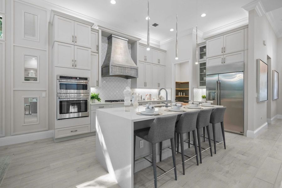 2D floor plan layout for the Seabreeze Grande by GHO Homes in Seaglass, Vero Beach, FL (Image 127).