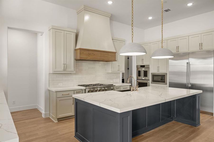 Furnished interior view inside a new home in Montclair, Prosper (Image 7).