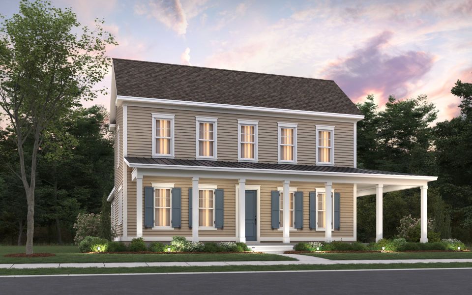 Representative exterior photo of a completed home built from the Laurel by Pulte Homes in SayeBrook, Myrtle Beach, SC (Image 2).