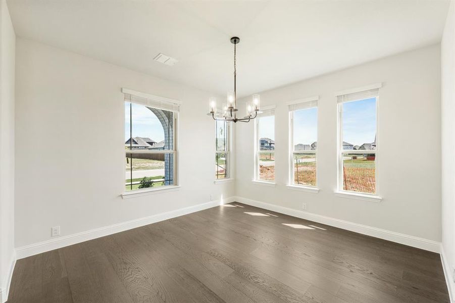 Spacious, unfurnished interior of a new home in Homestead at Daniel Farms Phase 2, DeSoto (Image 30). Spacious, unfurnished interior of a new home in Homestead at Daniel Farms Phase 2, DeSoto (Image 30).