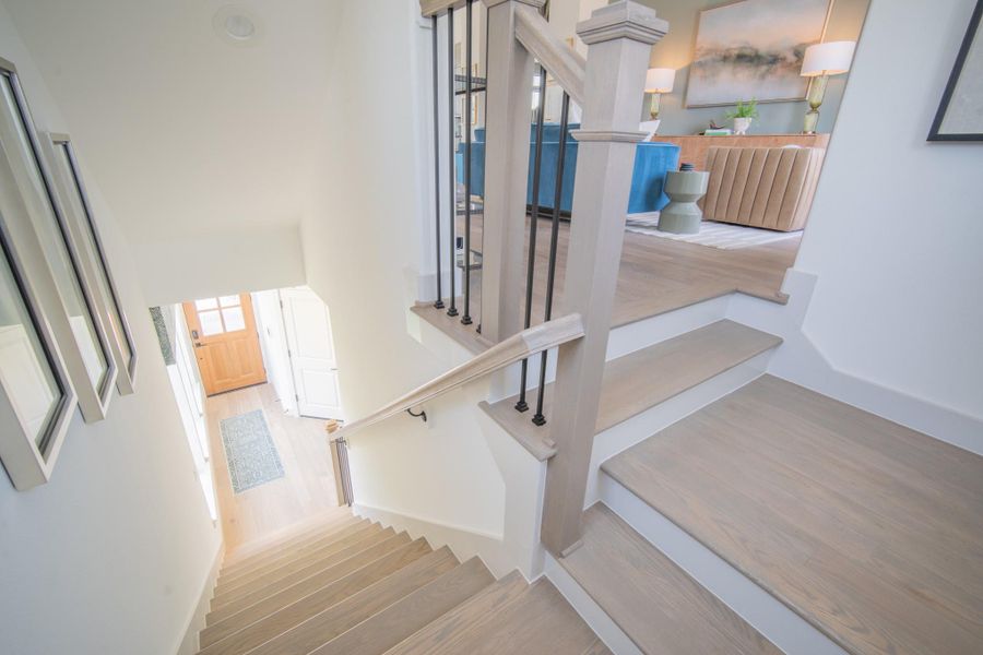 Furnished interior view inside a new home in Spring Valley Creek, Houston (Image 12).