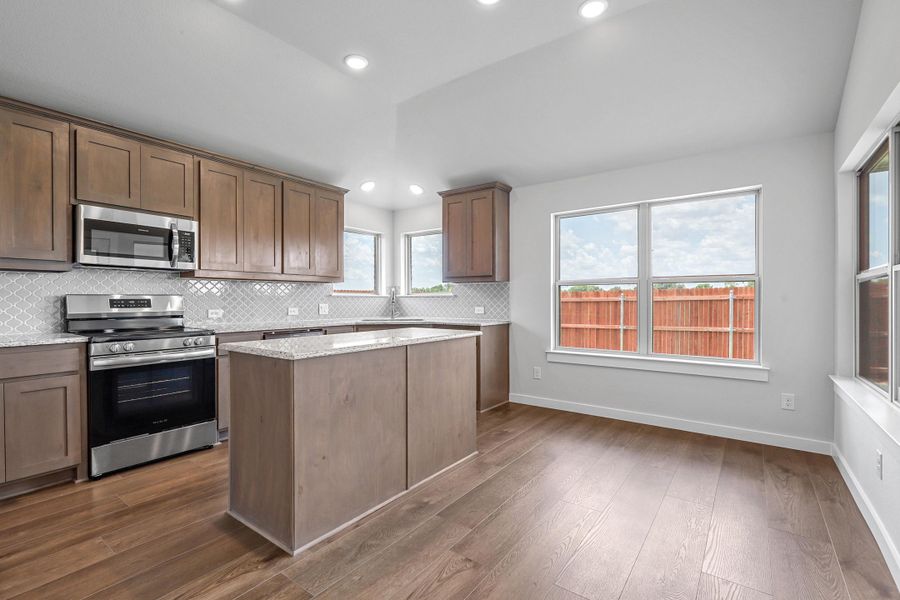 Representative furnished interior of a home built from the Cambria I by Cheldan Homes in Craftsmen's Corner, Cleburne (Image 46).