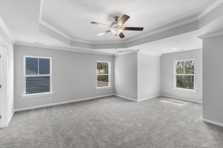 Primary Bedroom | 5065 Anna Creek Way, The Kingsland II Plan by Ivey Homes Primary Bedroom | 5065 Anna Creek Way, The Kingsland II Plan by Ivey Homes