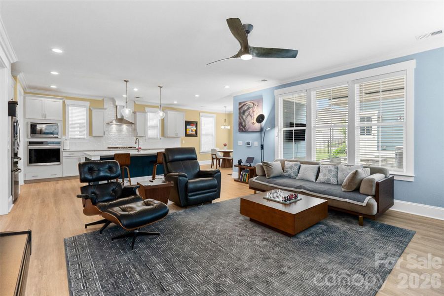 Furnished interior view inside a new home in Riverwalk, Rock Hill (Image 41).