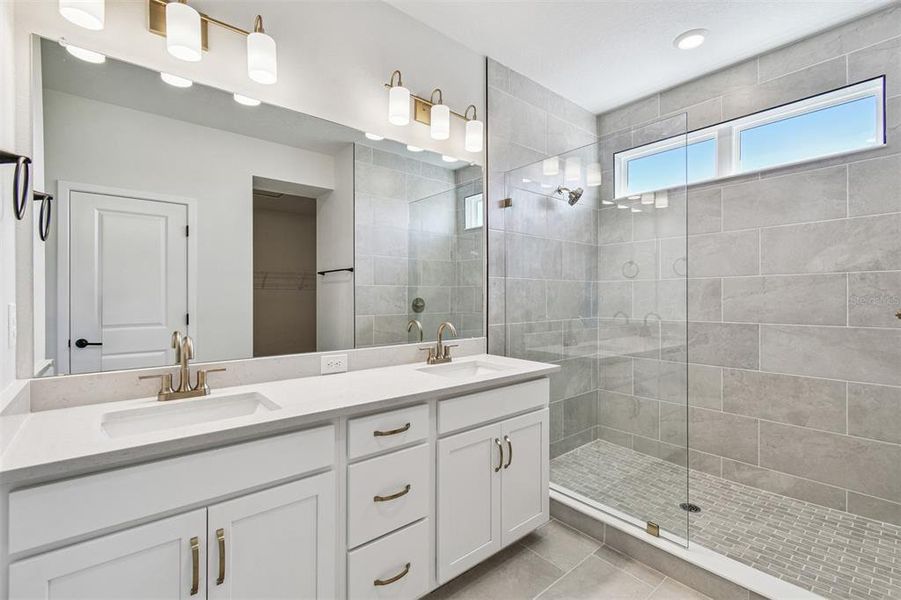 Furnished interior view inside a new home in Chapel Crossings - Garden Series, Wesley Chapel (Image 9).