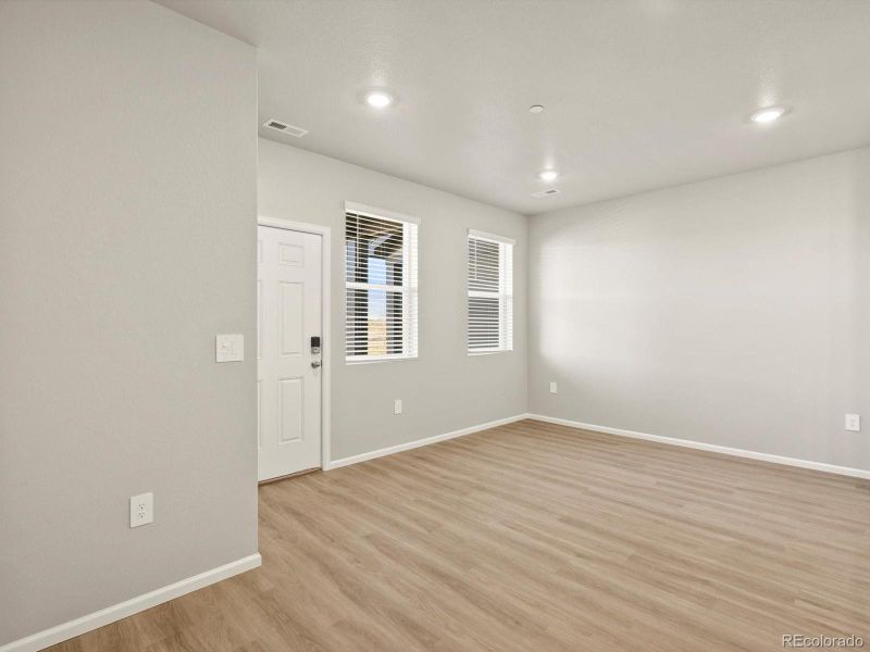 Spacious, unfurnished interior of a new home in Poudre Heights: The Meadow Collection, Windsor (Image 13). Spacious, unfurnished interior of a new home in Poudre Heights: The Meadow Collection, Windsor (Image 13).