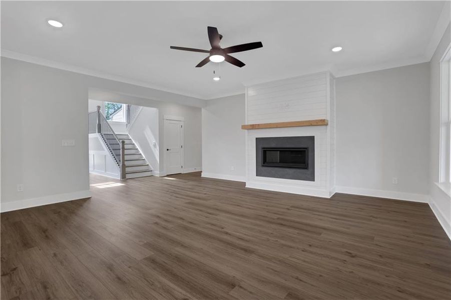 Spacious, unfurnished interior of a new home in Arbor West, Dawsonville (Image 52).