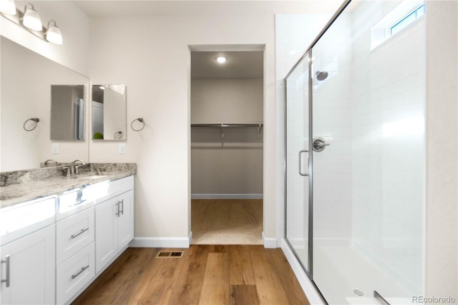 Furnished interior view inside a new home in , Castle Rock (Image 9).