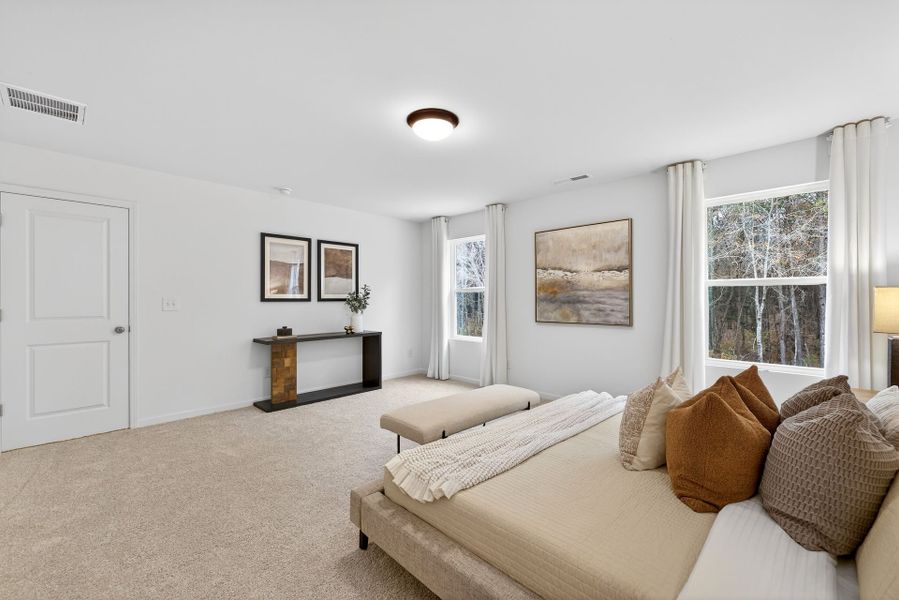 Furnished interior view inside a new home in Nathans Ridge, Lillington (Image 25).