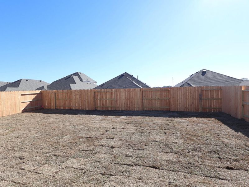 Exterior details and patio area of a home in Lone Star Landing, Montgomery (Image 3). Exterior details and patio area of a home in Lone Star Landing, Montgomery (Image 3).