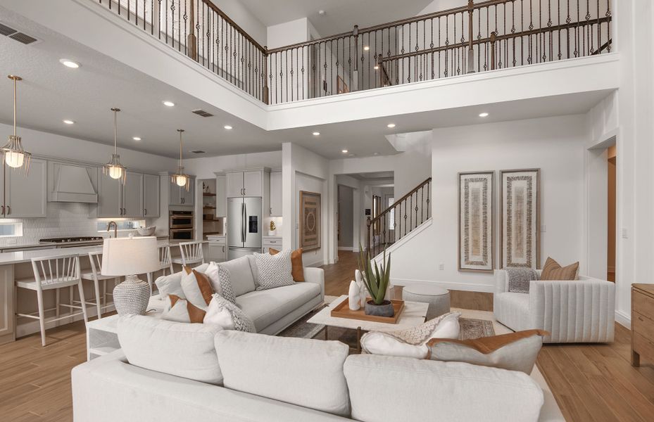 Furnished interior view inside a new home in Riverwood, Zephyrhills (Image 7).