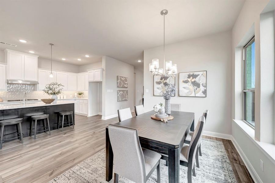 Furnished interior view inside a new home in Talia – Garden Series, Mesquite (Image 26).