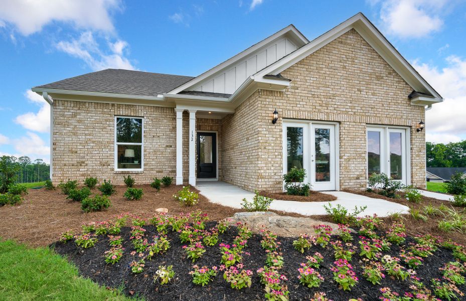 Representative exterior details of a home built from the Compton by Pulte Homes in Enclave at Parkway Village, Fairburn (Image 4). Representative exterior details of a home built from the Compton by Pulte Homes in Enclave at Parkway Village, Fairburn (Image 4).
