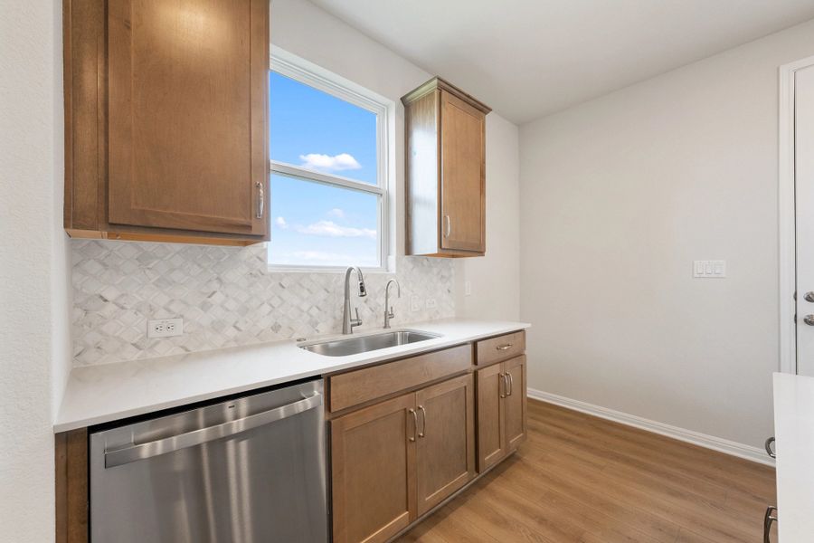 Furnished interior view inside a new home in The Cottages at La Cima, San Marcos (Image 11).