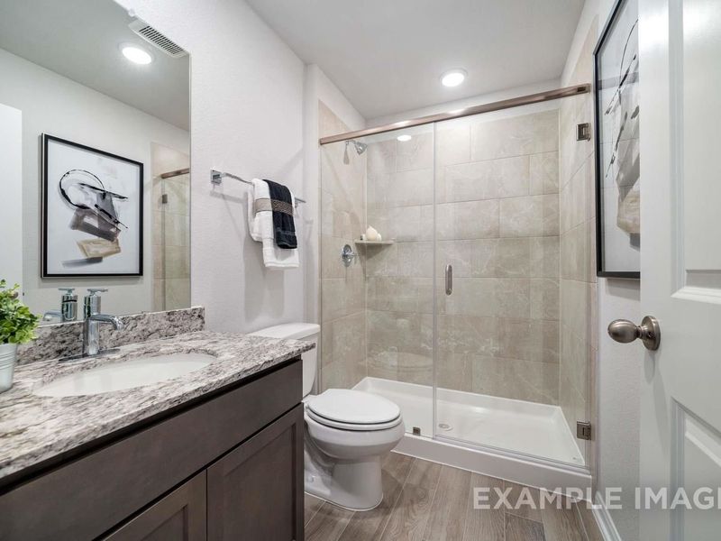 Furnished interior view inside a new home in Lago Mar, Texas City (Image 29).