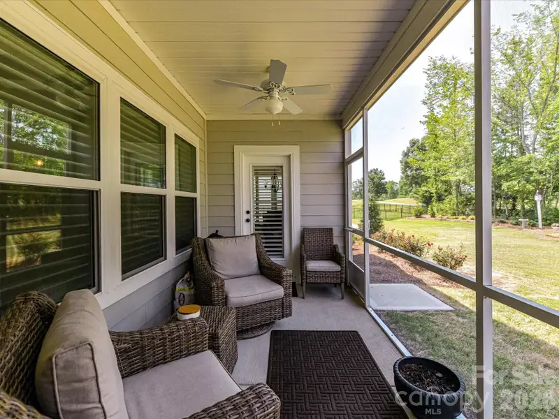 Exterior details and patio area of a home in , Monroe (Image 27).