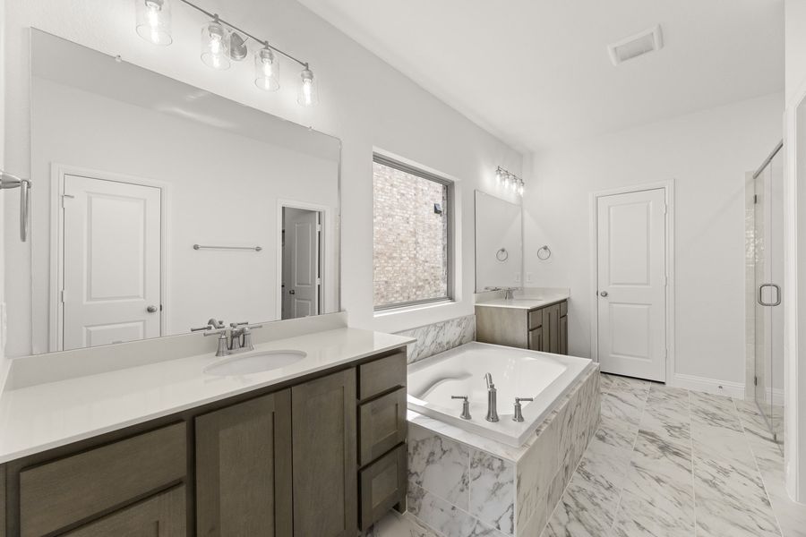 Furnished interior view inside a new home in Sutton Fields, Celina (Image 8).