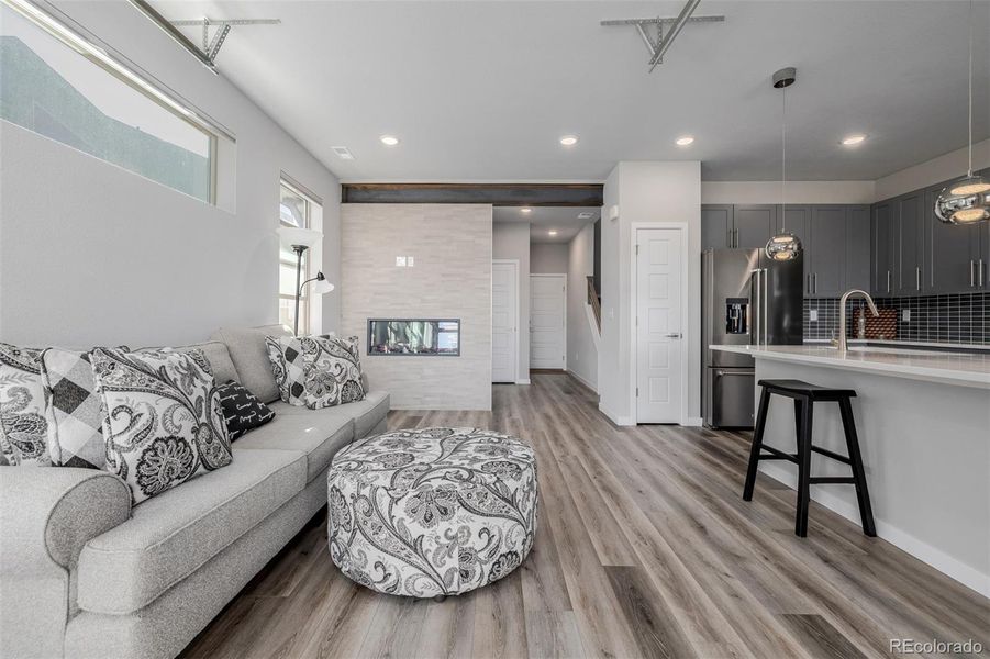 Furnished interior view inside a new home in , Lakewood (Image 4). Furnished interior view inside a new home in , Lakewood (Image 4).