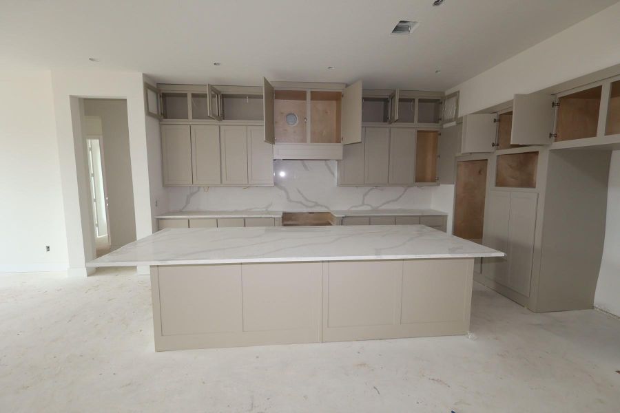 In-progress construction of a new home in Woodson’s Reserve, Spring, TX (Image 5).