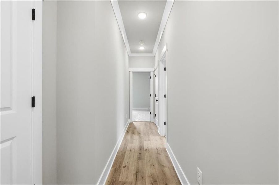 Spacious, unfurnished interior of a new home in , Statham (Image 40).