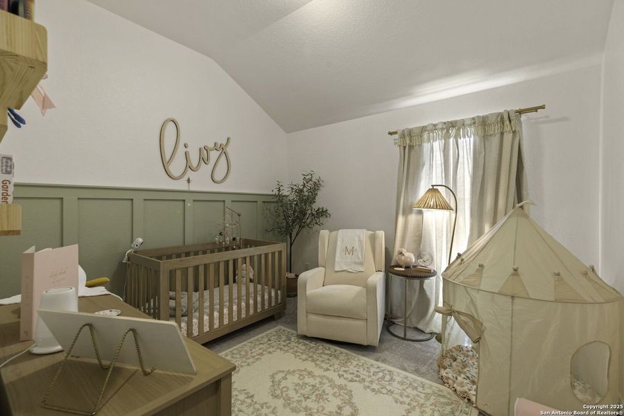 Furnished interior view inside a new home in The Village of Mill Creek 50', Seguin (Image 7).