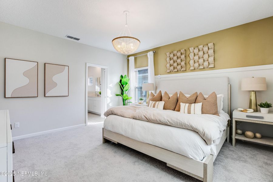 Furnished interior view inside a new home in , Green Cove Springs (Image 8).