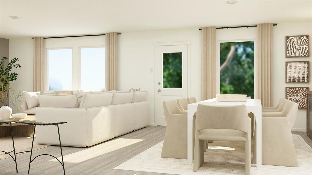 Furnished interior view inside a new home in The Grand Prairie, Hockley (Image 5).