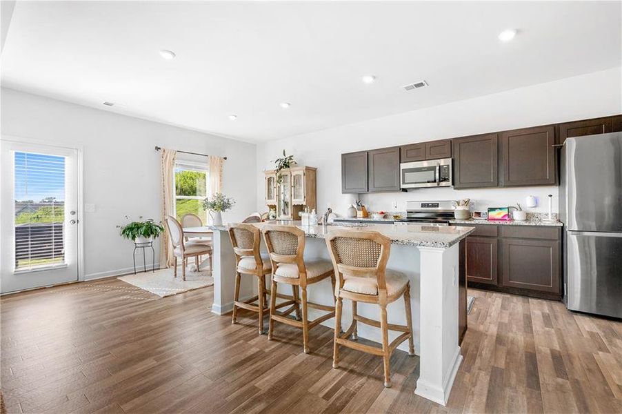 Furnished interior view inside a new home in , Adairsville (Image 14).